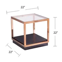 Southern Enterprises Oodtor End Table