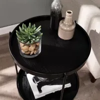 Andu Round End Table