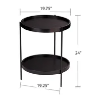 Andu Round End Table