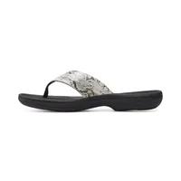 Clarks Womens Cloudsteppers Brinkley Jazz Flip-Flops