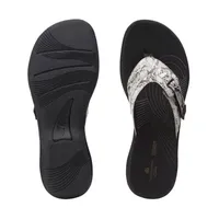 Clarks Womens Cloudsteppers Brinkley Jazz Flip-Flops