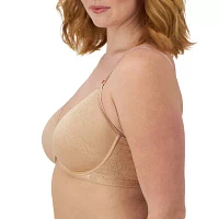 Bali Comfort Revolution® Front Close Shaping T-Shirt Underwire Full Coverage Bra 3p66