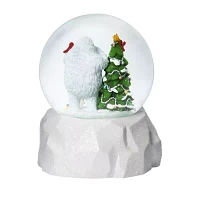 Roman 5.75"H Led Rudolph Dome Plays Music Christmas Tabletop Decor