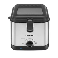 Chefman Sleek stainless steel finish Deep Fryer