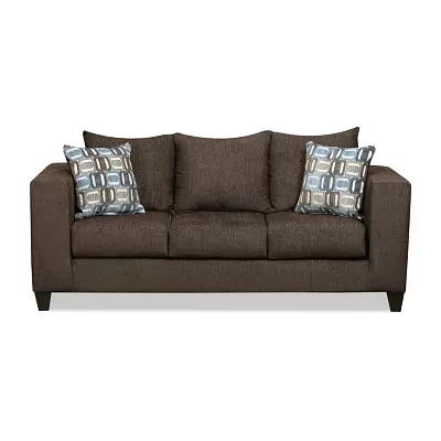 Olivia Contemporary Chenille Sofa