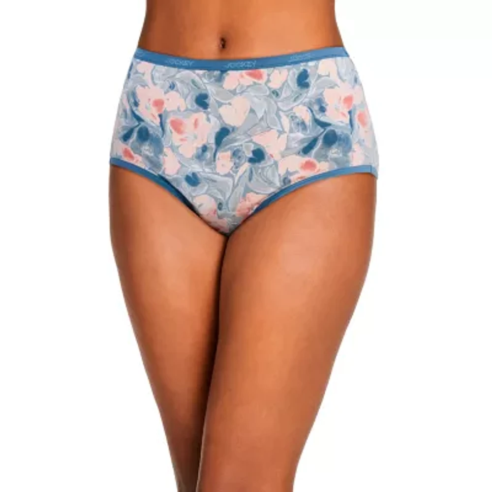 Jockey® Worry Free Cotton Stretch Moderate Absorbency Brief- 2580