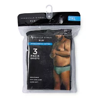 Shaquille O'Neal XLG Heiq 3 Pack Briefs Big and Tall