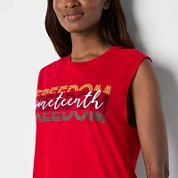 Hope & Wonder Juneteenth 'Freedom' Adult Sleeveless Tank Top