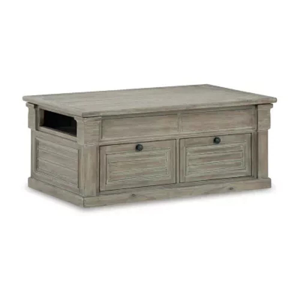 Signature Design By Ashley Moreshire Lift-Top Coffee Table