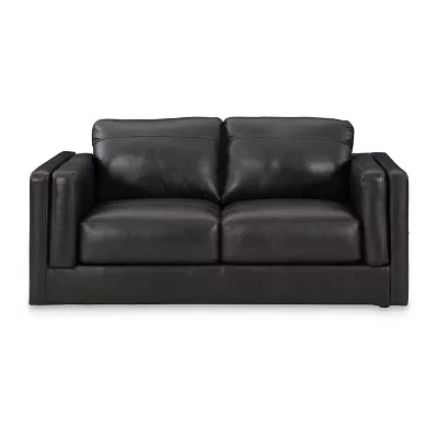 Signature Design By Ashley® Amiata Leather Loveseat