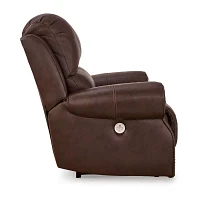 Signature Design By Ashley® Freyeburg Power Leather Recliner