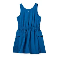 Xersion Cargo Little & Big Girls Sleeveless Skater Dress