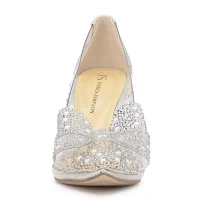 JS Jessica Simpson Womens Avyria Pointed Toe Stiletto Heel Pumps