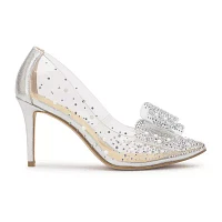 JS Jessica Simpson Womens Avyria Pointed Toe Stiletto Heel Pumps