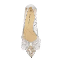 JS Jessica Simpson Womens Avyria Pointed Toe Stiletto Heel Pumps