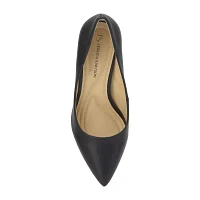 JS Jessica Simpson Womens Apelhan Pointed Toe Stiletto Heel Pumps