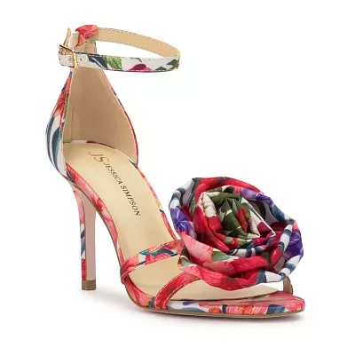 JS Jessica Simpson Womens Taiga Heeled Sandals