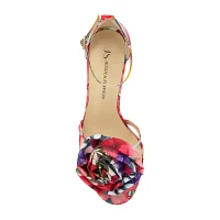 JS Jessica Simpson Womens Taiga Heeled Sandals