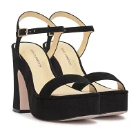 JS Jessica Simpson Womens Xinna Chunky Heel Pumps