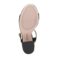 JS Jessica Simpson Womens Xinna Chunky Heel Pumps