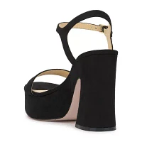 JS Jessica Simpson Womens Xinna Chunky Heel Pumps