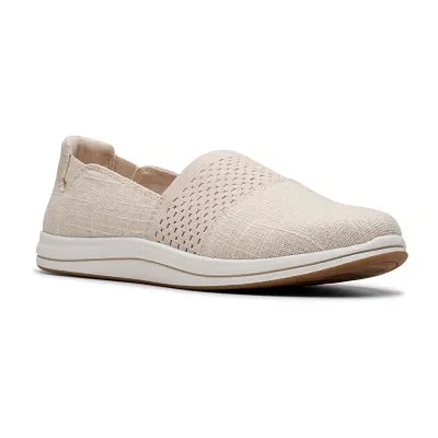 Clarks Womens Breeze Vibe Round Closed Toe Slip-On Shoe