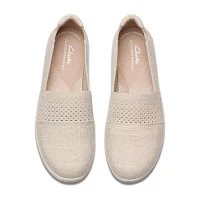 Clarks Womens Breeze Vibe Round Closed Toe Slip-On Shoe