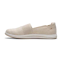 Clarks Womens Breeze Vibe Round Closed Toe Slip-On Shoe