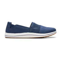 Clarks Womens Breeze Vibe Closed Toe Slip-On Shoe