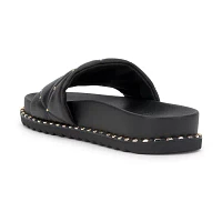 JS Jessica Simpson Cinariah Womens Footbed Sandals
