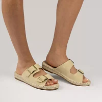 Journee Collection Womens Tresah Flat Sandals