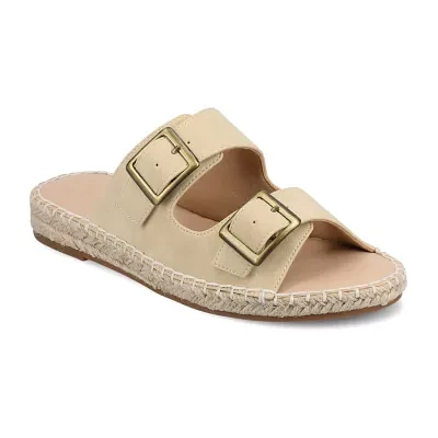 Journee Collection Womens Tresah Flat Sandals