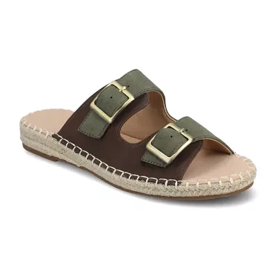 Journee Collection Womens Tresah Flat Sandals