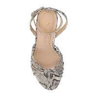 Journee Collection Womens Vanita Heeled Sandals