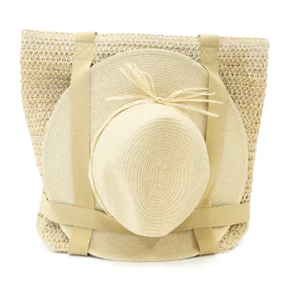 SOL and MER Hat Tote Bag