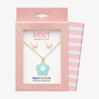 Mixit Girls Butterfly Flower Hypoallergenic 2-pc. Jewelry Set