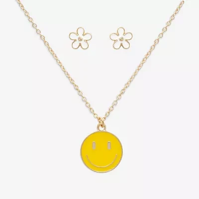 Mixit Girls Flower Hypoallergenic 2-pc. Jewelry Set