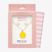Mixit Girls Flower Hypoallergenic 2-pc. Jewelry Set