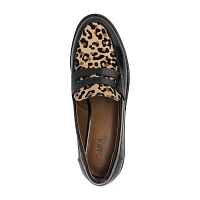 Mia Amore Womens Hali Round Toe Loafers