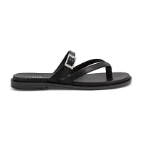 Mia Amore Womens Carrole Flat Sandals