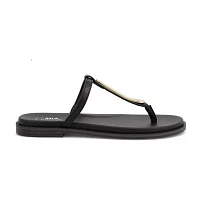 Mia Amore Womens Candance Flat Sandals