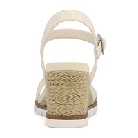 Mia Amore Womens Lonny Wedge Sandals