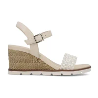 Mia Amore Womens Lonny Wedge Sandals