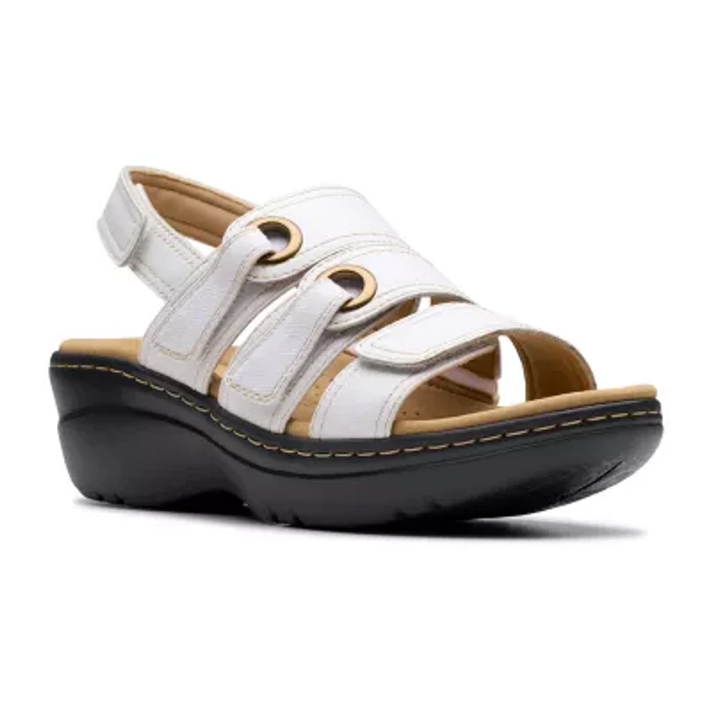 Clarks Womens Merliah Bali Wedge Sandals