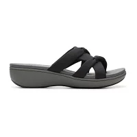 Clarks Womens Breeze Rae Slide Sandals