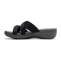 Clarks Womens Breeze Rae Slide Sandals