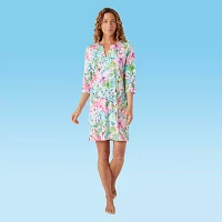 Stella Parker Floral Swimsuit Cover-Up Dress