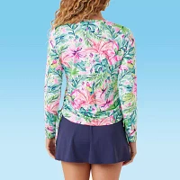Stella Parker Medallion Swimsuit Cover-Up Dress