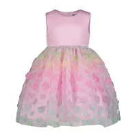 Blueberi Boulevard Toddler Girls Sleeveless Flower Girl A-Line Dress
