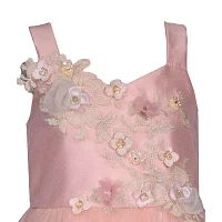 Bonnie Jean Big Girls Sleeveless Flower Girl Fit + Flare Dress